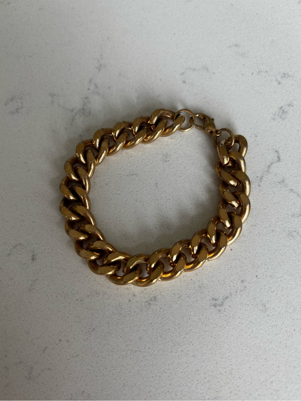 Chunky Gold Chain Bracelet